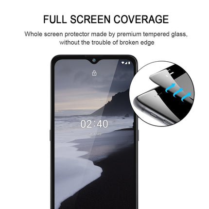 For Nokia 2.4 Full Glue Full Cover Screen Protector Tempered Glass Film