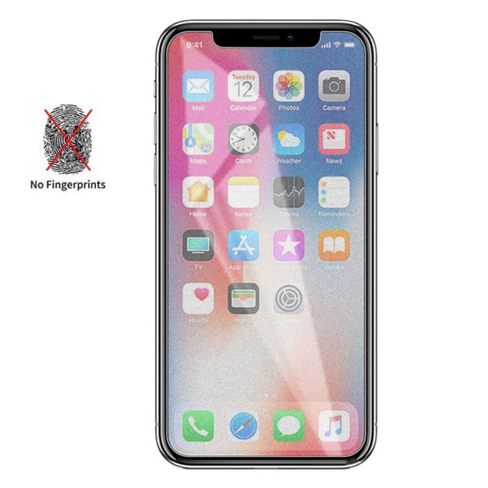For iPhone X / XS / iPhone 11 Pro Matte Frosted Tempered Glass Film, For iPhone X / XS / iPhone 11 Pro(1 PC)
