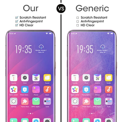 0.33mm 9H 2.5D Tempered Glass Film for OPPO Find X, For OPPO Find X (1pc)