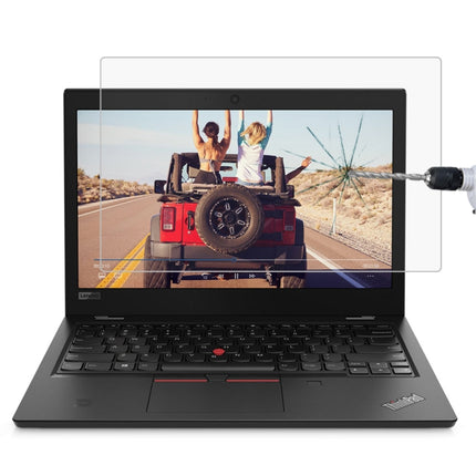Película de vidrio templado de pantalla completa con dureza de superficie 9H de 0,4 mm para Lenovo ThinkPad L380 Yoga de 13,3 pulgadas, L380 Yoga