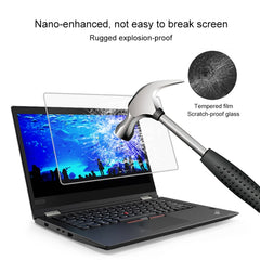 0.4mm 9H Surface Hardness Full Screen Tempered Glass Film for Lenovo ThinkPad X380 Yoga 13.3 inch, X380 Yoga