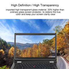 0.4mm 9H Surface Hardness Full Screen Tempered Glass Film for Lenovo ThinkPad X380 Yoga 13.3 inch, X380 Yoga