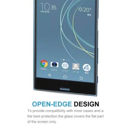 For Sony Xperia XZs 0.33mm 9H Surface Hardness 3D Curved Full Screen Tempered Glass Screen Protector, For Xperia XZs