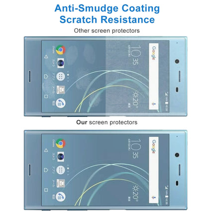 For Sony Xperia XZs 0.33mm 9H Surface Hardness 3D Curved Full Screen Tempered Glass Screen Protector