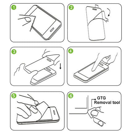 10 PCS for Huawei P10 Plus 0.26mm 9H Surface Hardness Explosion-proof Non-full Screen Tempered Glass Screen Film
