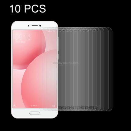 10 PCS for Xiaomi Mi 5c 0.26mm 9H Surface Hardness Explosion-proof Non-full Screen Tempered Glass Screen Film, For Mi 5c