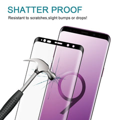 0.3mm 9H Surface Hardness 3D Curved Edge Full Screen Tempered Glass Film for Galaxy Note9, For Galaxy Note9（1 PC）