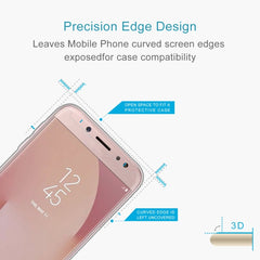 10 PCS for Galaxy J7 (2017) (US Version) 0.3mm 9H Surface Hardness 2.5D Explosion-proof Non-full Screen Tempered Glass Screen Film, For Galaxy J7 (2017)(US Version)(10 PCS)