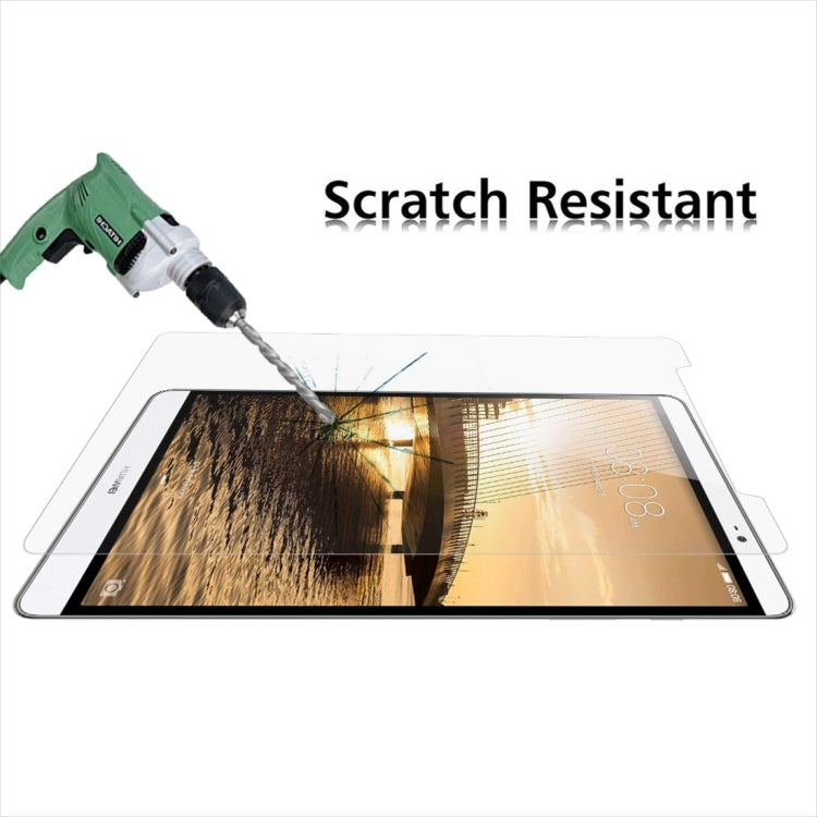 2 PCS 9 inch Universal 0.4mm 9H Surface Hardness Tempered Glass Screen Protector