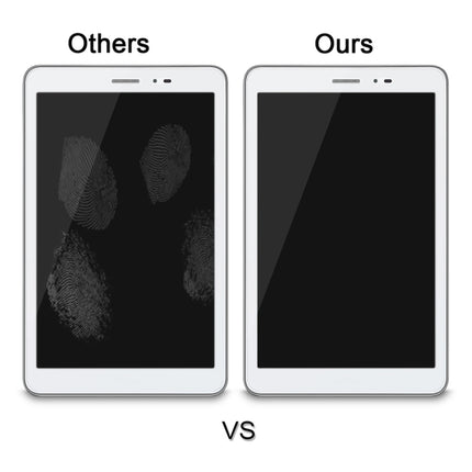 2 PCS 8 inch Universal 0.4mm 9H Surface Hardness Tempered Glass Screen Protector, 2 PCS 8 inch