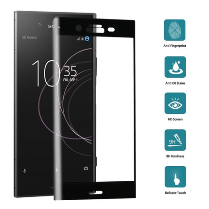 For Sony Xperia XZ1 0.26mm 9H Surface Hardness 3D Full Screen Tempered Glass Screen Protector, Sony Xperia XZ1, For Xperia XZ1