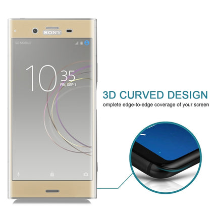For Sony Xperia XZ1 0.26mm 9H Surface Hardness 3D Full Screen Tempered Glass Screen Protector, For Xperia XZ1, Sony Xperia XZ1