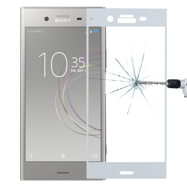 For Sony Xperia XZ1 0.26mm 9H Surface Hardness 3D Full Screen Tempered Glass Screen Protector