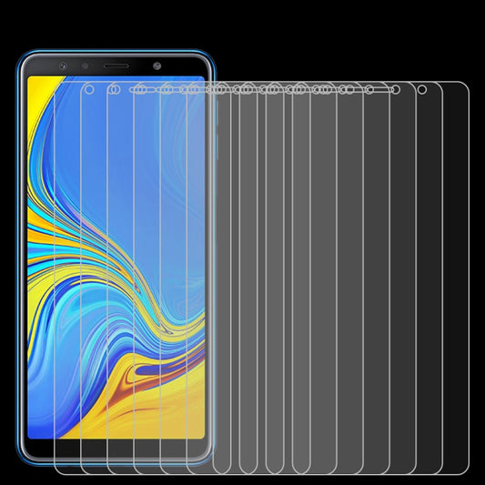 50 PCS 0.26mm 9H 2.5D Tempered Glass Film for Galaxy A7 (2018), No Retail Package, For Galaxy A7 (2018)