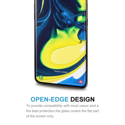 0.26mm 9H 2.5D Tempered Glass Film for Galaxy A80/A90, For Galaxy A80