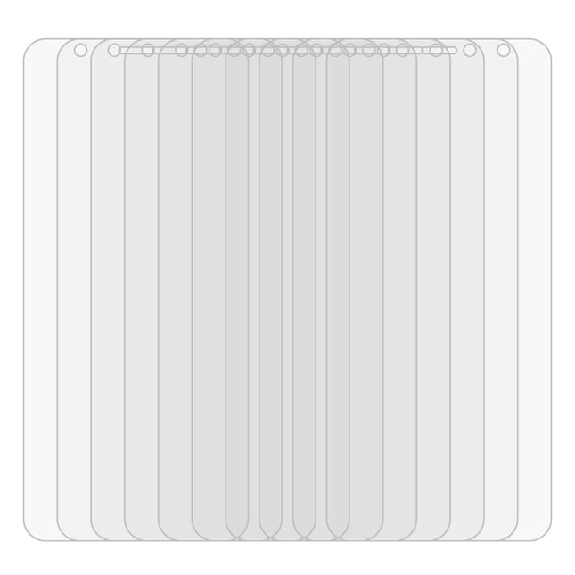 10 PCS 0.26mm 9H 2.5D Tempered Glass Film for Galaxy J8+, For Galaxy J8+ (10 PCS)