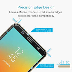 10 PCS 0.26mm 9H 2.5D Tempered Glass Film for Galaxy J8+, For Galaxy J8+ (10 PCS)