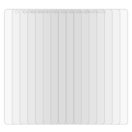 50 PCS 0.26mm 9H 2.5D Tempered Glass Film for Huawei P9 lite, No Retail Package