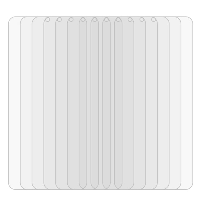 50 PCS 0.26mm 9H 2.5D Tempered Glass Film for Huawei Y6 2019, No Retail Package