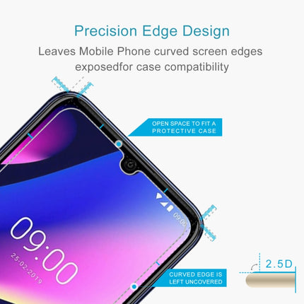 10 PCS 0.26mm 9H 2.5D Tempered Glass Film for Wiko View3