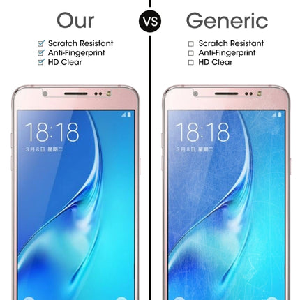 For Galaxy J5 (2017) / J530 (US Version) 0.3mm 9H Surface Hardness 2.5D Explosion-proof Tempered Glass Non-full Screen Film, For Galaxy J5 (2017) / J530 (US Version)(1 PC)