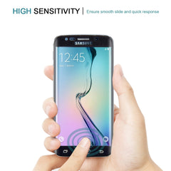 25 PCS For Galaxy S6 Edge 0.3mm 9H Surface Hardness 3D Curved Full Screen Cover Explosion-proof Tempered Glass Film