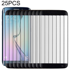 25 PCS For Galaxy S6 Edge 0.2mm 9H Surface Hardness 3D Curved Surface Full Screen Cover Explosion-proof Tempered Glass Film