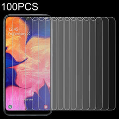 100 PCS 0.26mm 9H 2.5D Tempered Glass Film for Galaxy A10 / M10, Galaxy A10