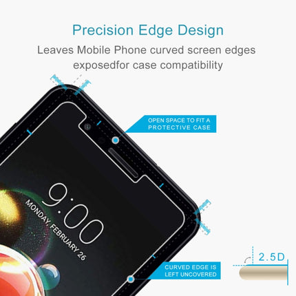 0.26mm 9H 2.5D Tempered Glass Film for LG K9, For LG K9