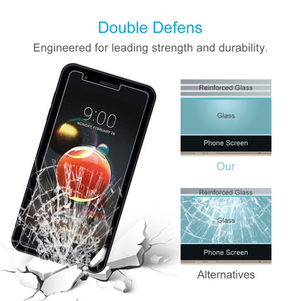 0.26mm 9H 2.5D Tempered Glass Film for LG K9, For LG K9