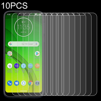 10 PCS 0.26mm 9H 2.5D Tempered Glass Film for Motorola Moto G7 Plower