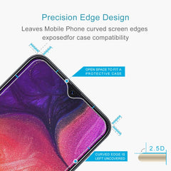 10 PCS 0.26mm 9H 2.5D Tempered Glass Film for Galaxy A50, For Galaxy A50 (10 PCS)