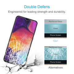 10 PCS 0.26mm 9H 2.5D Tempered Glass Film for Galaxy A50, For Galaxy A50 (10 PCS)