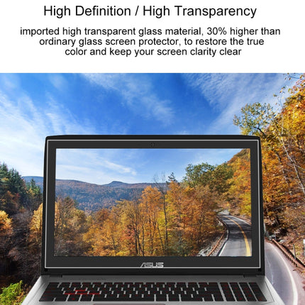 Laptop Screen HD Tempered Glass Protective Film for ASUS ROG GL502VM 15.6 inch, For ASUS ROG GL502VM 15.6 inch