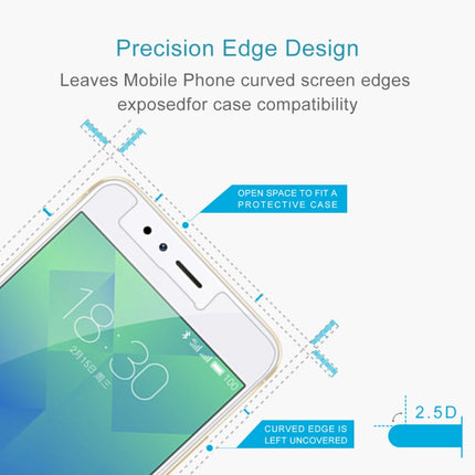 9H 2.5D Tempered Glass Film for Meizu M5S, For M5S (1pc)