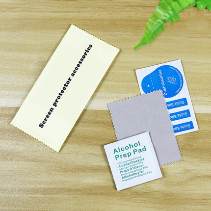 200 PCS Tempered Glass Phone LCD Screen Protector Dust Removal Dry Wet Cleaning Wipes Paper Tools Set Alcohol Package