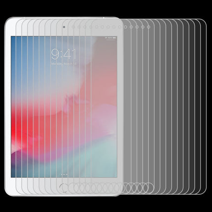 100 piezas de película de vidrio templado a prueba de explosiones de dureza superficial 9H de 0,4 mm para iPad mini 2019, iPad mini 2019