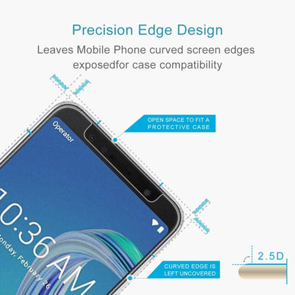 0.26mm 9H 2.5D Tempered Glass Film for Asus ZenFone Max (M1) ZB555KL, For Asus ZenFone Max (M1) ZB555KL