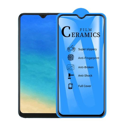 25 PCS 2.5D Full Glue Full Cover Ceramics Film for Galaxy A40, For Galaxy A40 (25 PCS)