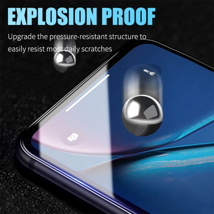 25 PCS 2.5D Full Glue Full Cover Ceramics Film for iPhone 6, For iPhone 6 (Black)(25 PCS)