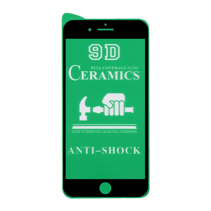 2.5D Full Glue Full Cover Ceramics Film for iPhone 8 Plus / 7 Plus, For iPhone 8 Plus / 7 Plus (White)(1 PC), For iPhone 8 Plus / 7 Plus (Black)(1 PC)