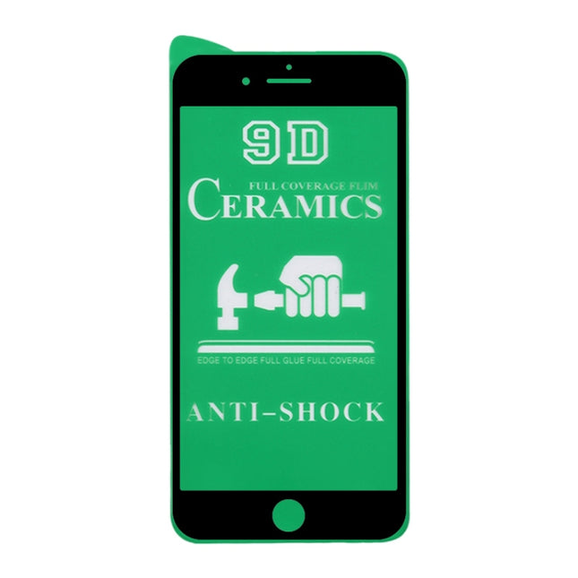 25 PCS 2.5D Full Glue Full Cover Ceramics Film for iPhone 8 Plus / 7 Plus, For  iPhone 8 Plus / 7 Plus (White)(25 PCS), For iPhone 8 Plus / 7 Plus (Black)(25 PCS)