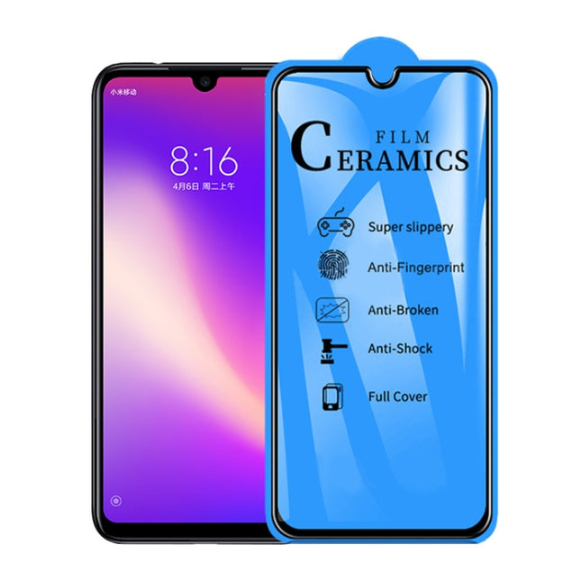 2.5D Full Glue Full Cover Ceramics Film for Xiaomi Redmi 7 / Y3, For Xiaomi Redmi 7 / Y3 (1 PC)