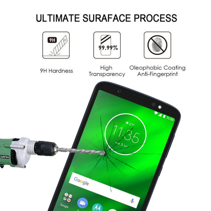 25 PCS Full Glue Full Cover Screen Protector Tempered Glass film for Motorola Moto G6 Play