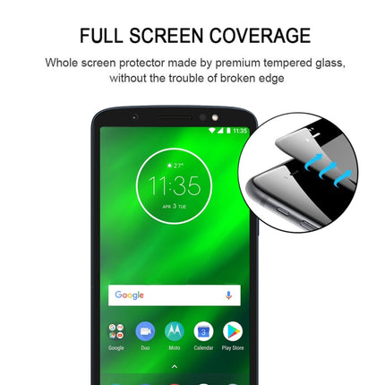 Full Glue Full Cover Screen Protector Tempered Glass film for Motorola Moto G7 Play, For Motorola Moto G7 Play