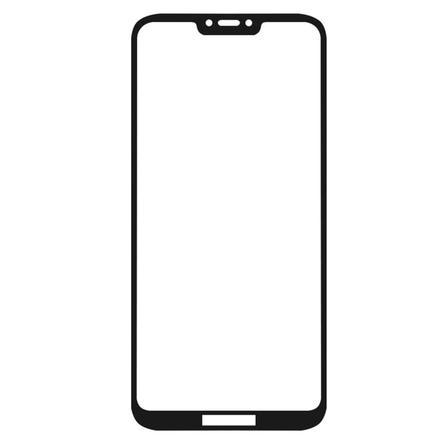 Full Glue Full Cover Screen Protector Tempered Glass film for Motorola Moto G7 Power, For Motorola Moto G7 Power