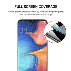 25 PCS Full Glue Full Cover Screen Protector Tempered Glass film for Galaxy A7 (2018), For Galaxy A7 (2018) (25 PCS)