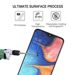 25 PCS Full Glue Full Cover Screen Protector Tempered Glass film for Galaxy A7 (2018), For Galaxy A7 (2018) (25 PCS)