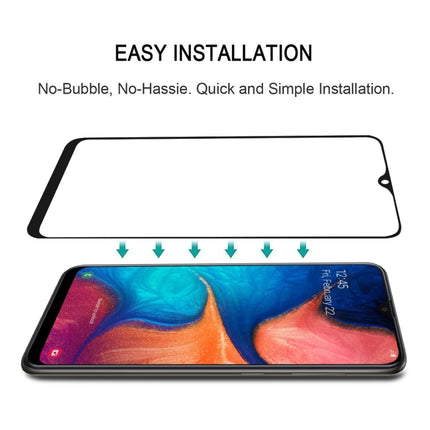 Full Glue Full Cover Screen Protector Tempered Glass film for Galaxy A20e, For Galaxy A20e