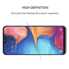 25 PCS Vollkleber Vollabdeckung Displayschutzfolie aus gehärtetem Glas für Galaxy A20e, Für Galaxy A20e